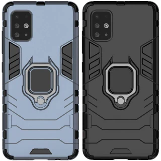 Протиударний чохол Transformer з кільцем на Samsung Galaxy A51 фото 1 з 1
