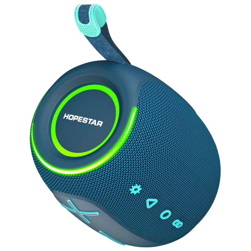 Bluetooth колонка Hopestar P90 mini 15W – Blue. Фото 2 з 3