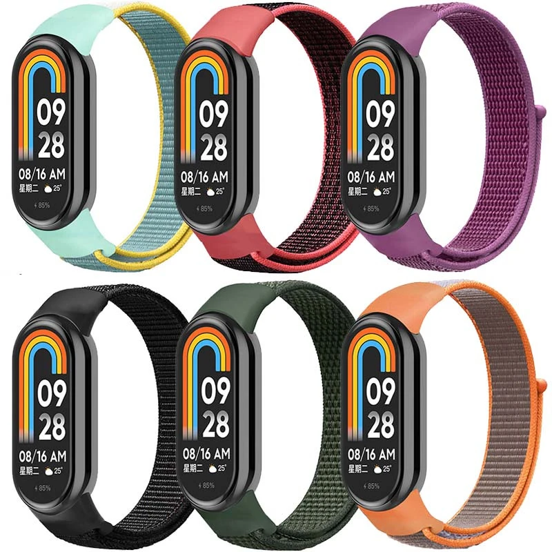 Ремешок Nylon New для Xiaomi Mi Band 8/9/10 фото 2 из 3