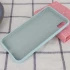 Чехол с закрытым низом Silicone Case для Apple iPhone X (5.8") – Бирюзовый / Turquoise. Фото 3 из 3