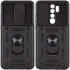 Протиударний чохол Serge Ring з захистом камери на Xiaomi Redmi 9 – Чорний. Фото 1 з 5