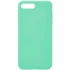 Чохол з закритим низом Silicone Case на Apple iPhone 7 plus / 8 plus – Зелений / Spearmint. Фото 1 з 1