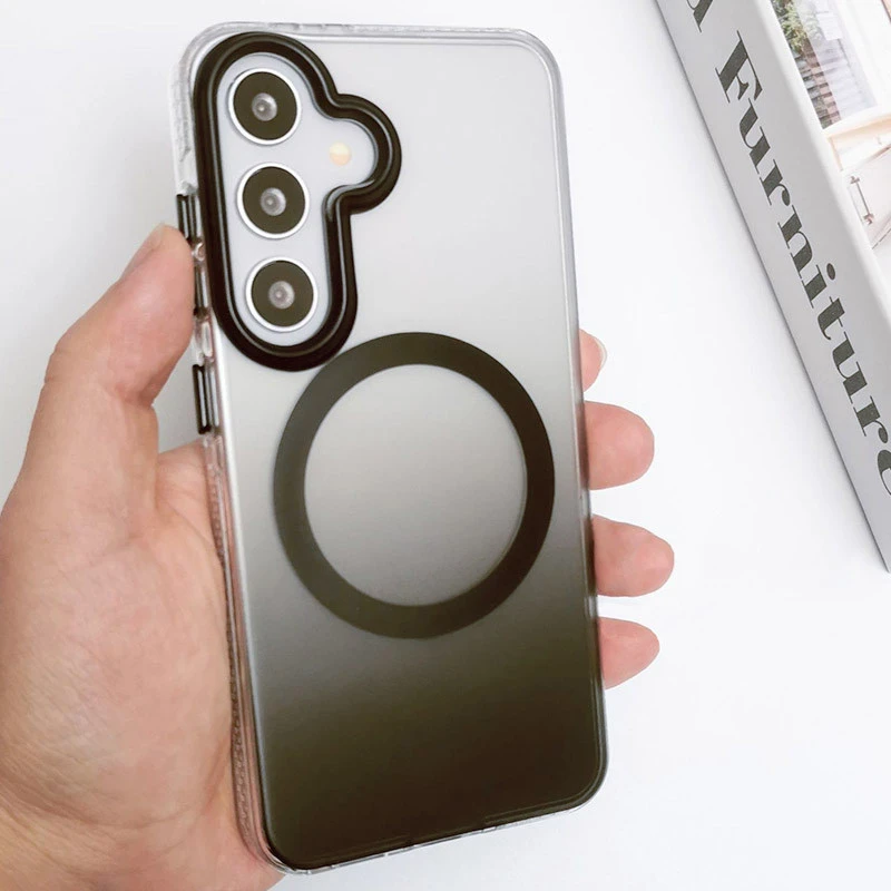 Чехол Phantom из MagSafe для Samsung Galaxy S26+ – Black. Фото 3 из 4