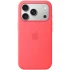 Чохол Silicone case (AAA) with Magsafe and Animation для Apple iPhone 17 Pro Max (6.9") – Bright Guava. Фото 2 з 3