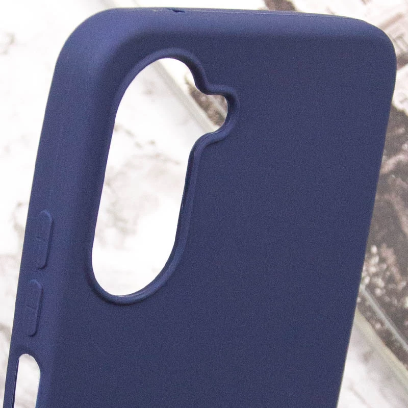 Кольоровий силіконовий чохол на Realme 10 4G – Синій. Фото 5 з 6