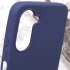 Кольоровий силіконовий чохол на Realme 10 4G – Синій. Фото 5 з 6