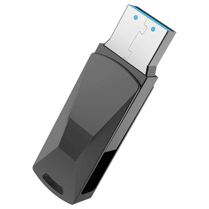 Флеш накопичувач USB 3.0 Hoco UD5 32GB – Сірий. Фото 2 з 4