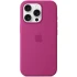 Чохол Silicone case (AAA) with Magsafe and Animation для Apple iPhone 16 Pro – Fuchsia. Фото 2 з 4