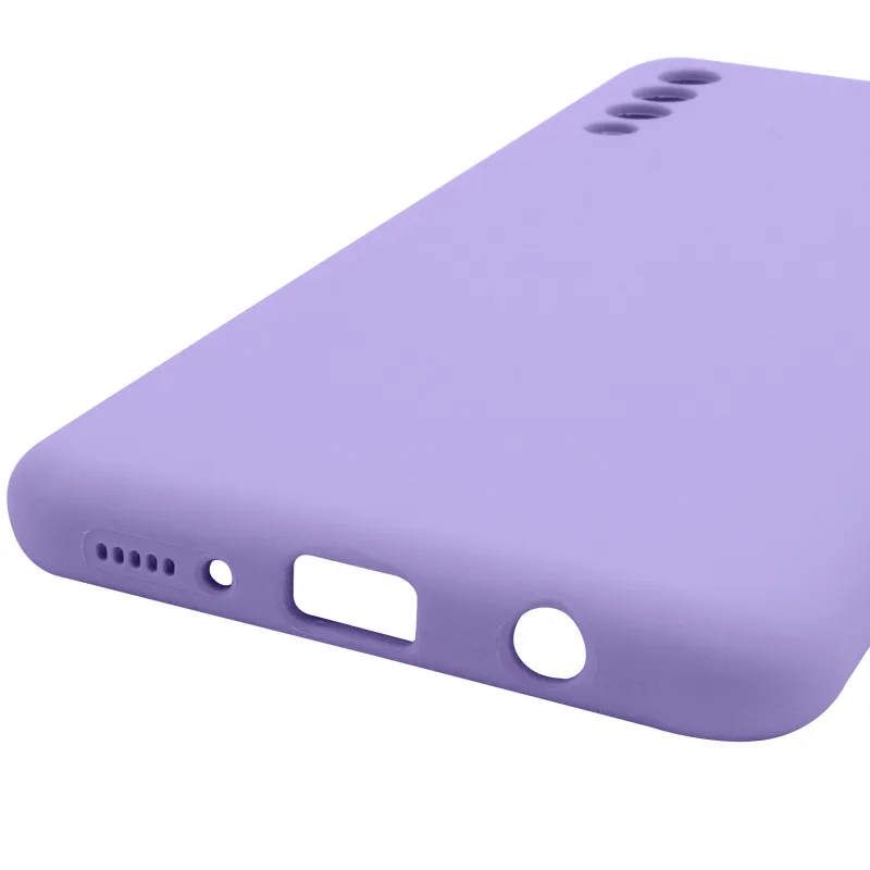 Чохол Silicone Case Lakshmi Premium із закритою камерою для Samsung Galaxy A50 (A505F) / A50s / A30s – Бузковий / Dasheen. Фото 8 з 8