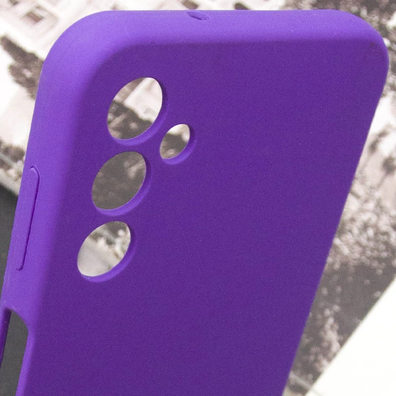 Чохол Silicone Case Lakshmi Premium із закритою камерою для Samsung Galaxy A14 4G/5G – Фіолетовий / Amethyst. Фото 8 з 9