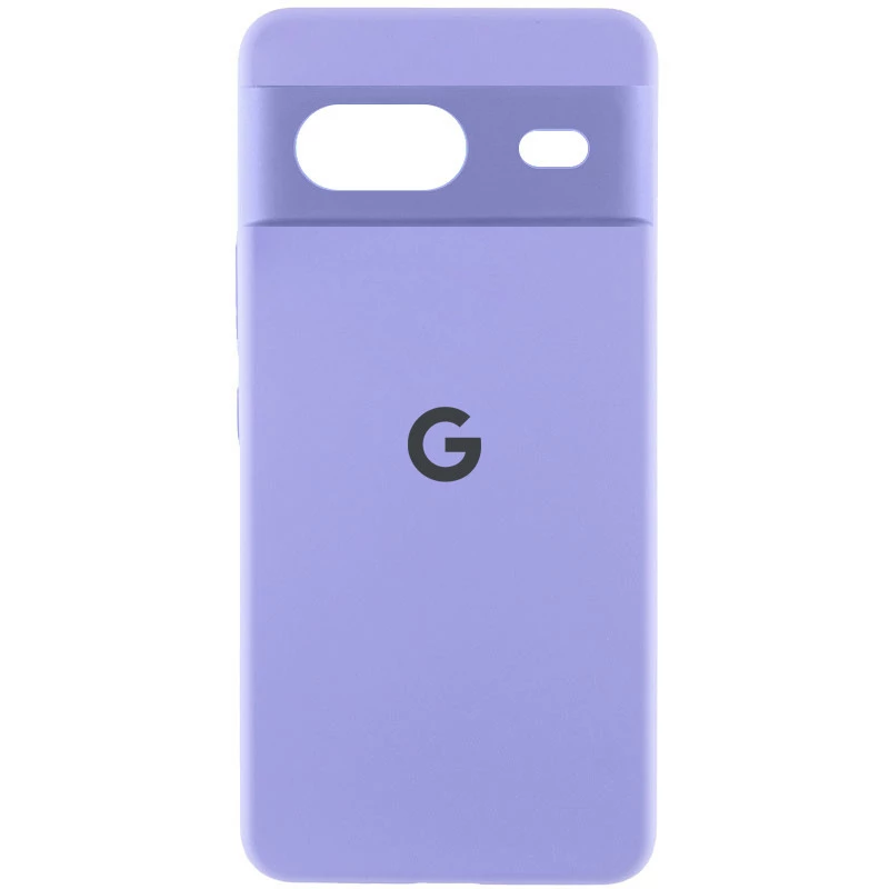 Чехол Silicone Case Lakshmi Premium L с закрытой камерой для Google Pixel 8a – Сиреневый / Dasheen. Фото 2 из 3