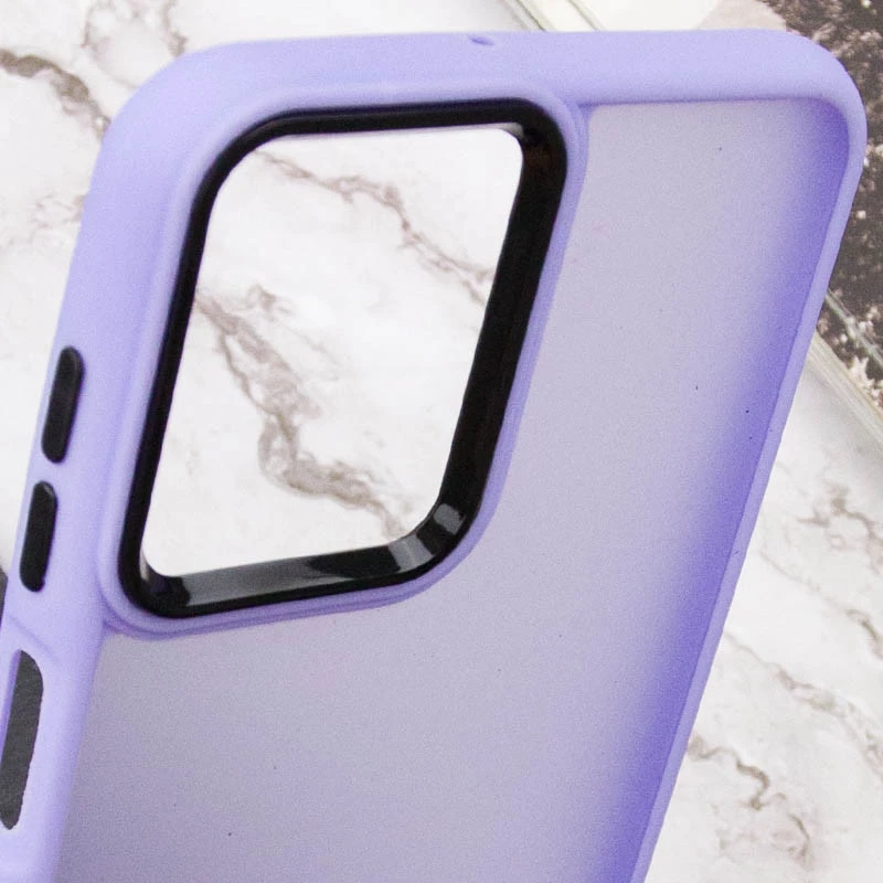 Чохол TPU+PC Lyon Frosted на Oppo A3X – Purple. Фото 5 з 6
