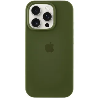 Чехол Silk Full Protective (AA) для Apple iPhone 17 (6.3") — Зеленый / Dark Olive