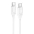 Дата кабель Hoco X122 Benefit Type-C to Type-C 60W (1m) – White. Фото 1 з 3