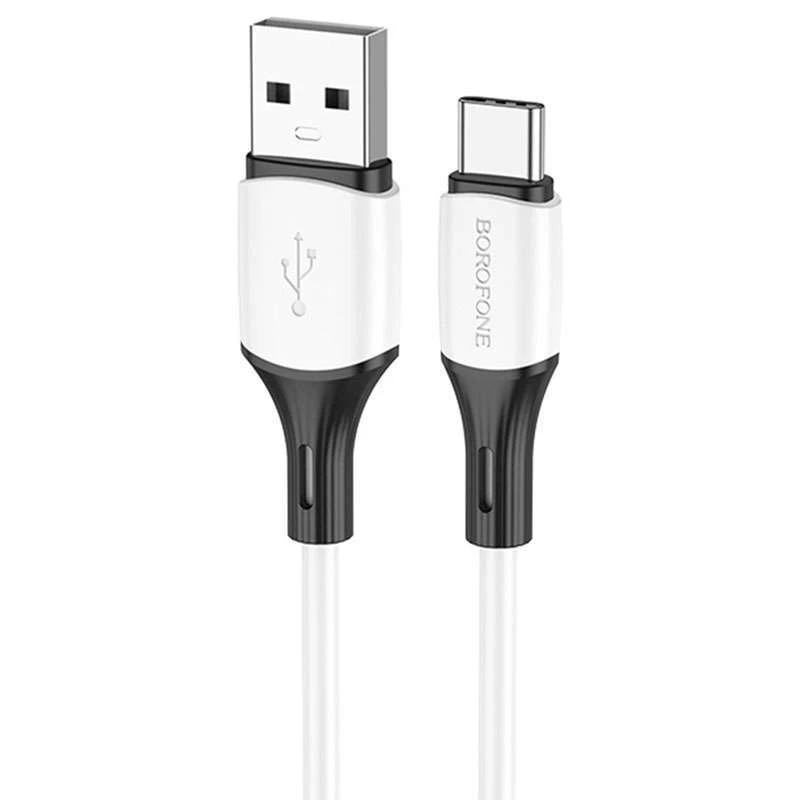 

Дата кабель Borofone BX79 USB to Type-C (1m) (Білий)