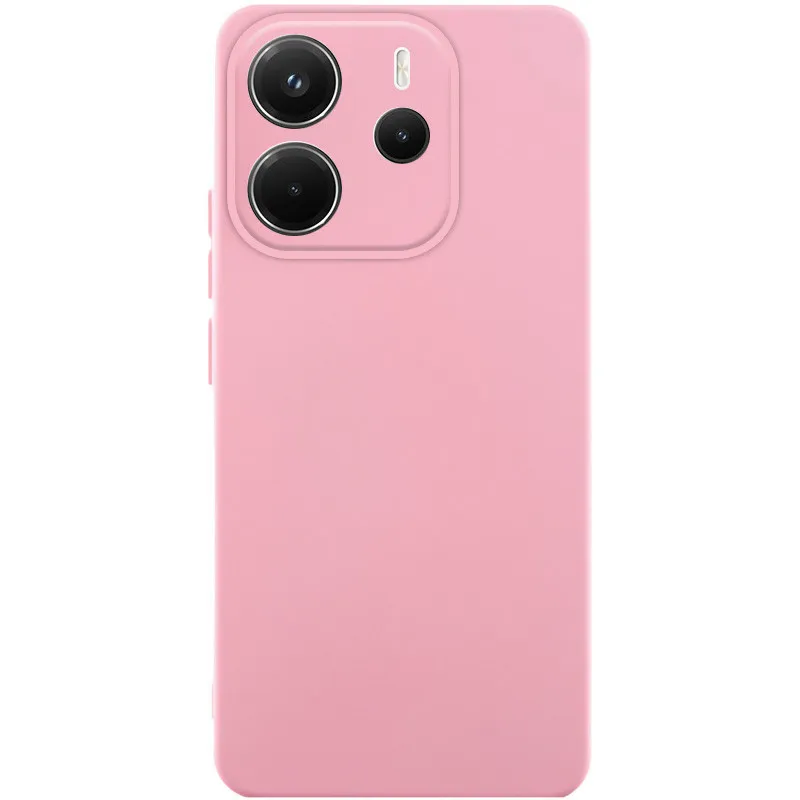 Чехол Silicone Case Lakshmi Premium з закритою камерою на Xiaomi Redmi 17 – Розовый / Light pink. Фото 1 из 1
