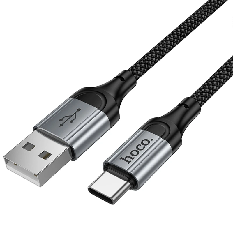 Дата кабель Hoco X121 Nuevo USB to Type-C 3A (1.5m) – Black. Фото 5 з 7