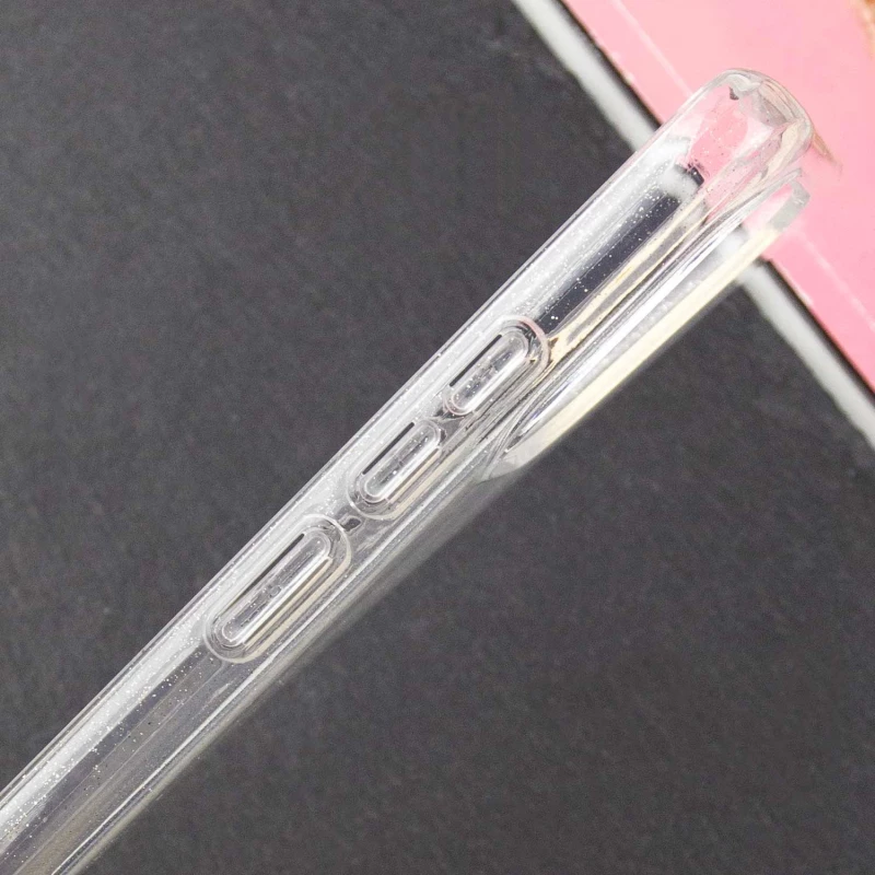 Блестящий силиконовый чехол на Xiaomi Redmi A3 – Clear. Фото 6 из 6