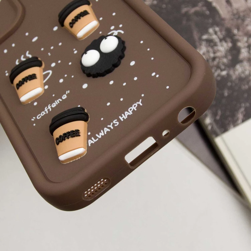 Чохол TPU Toys Case для Samsung Galaxy A25 5G – Brown / Always Happy. Фото 7 з 11