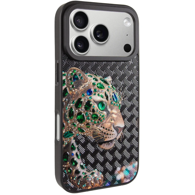 Чохол TPU+PC Crystal Hunt with MagSafe для Apple iPhone 17 Pro (6.3") – Black. Фото 2 з 8