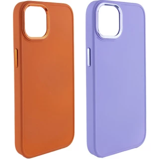 TPU чохол Bonbon з металевими кнопками на Apple iPhone 12 Pro (6.1")