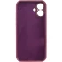 Чохол Silicone Case з захистом камери на Apple iPhone 16 Plus – Бордовий / Plum. Фото 7 з 8