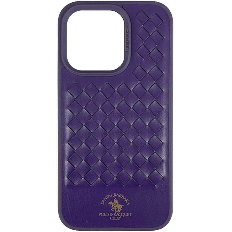 

Шкіряний чохол Polo Santa Barbara на Apple iPhone 14 Pro (6.1") (Purple)