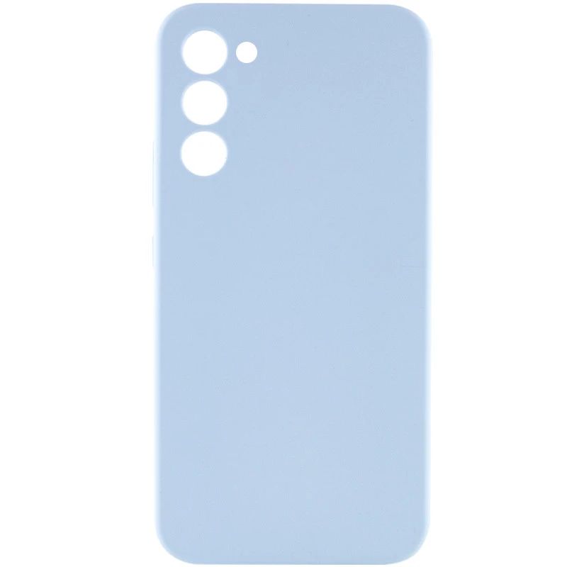 Чохол Silicone Case Lakshmi Premium із закритою камерою для Samsung Galaxy S24+ – Блакитний / Sweet Blue. Фото 2 з 9