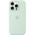 Силиконовый чехол ААА with Magsafe connection для Apple iPhone 16 Pro – Aquamarine. Фото 4 из 4