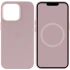 Чехол Silicone case (AAA) with Magsafe and Animation для Apple iPhone 13 Pro Max (6.7") – Розовый / Chalk Pink. Фото 1 из 6