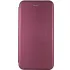 Чехол-книжка классический для Infinix Hot 70 – Бордовый. Фото 1 из 2