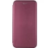Чохол-книжка класичний на Motorola Edge 40 – Бордовий. Фото 1 з 4