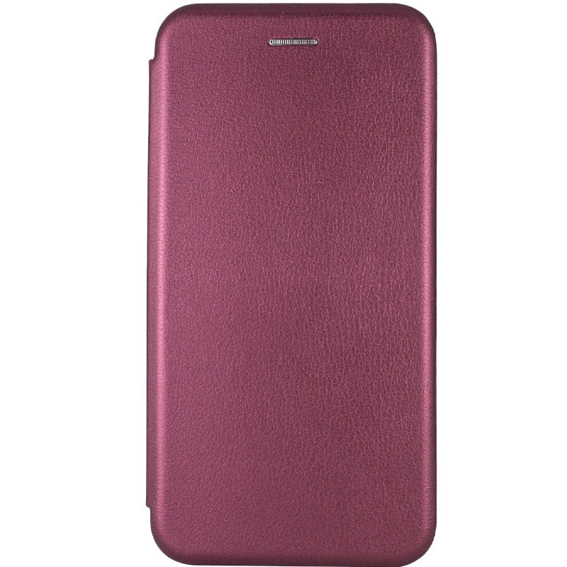 

Чехол-книжка классический для Motorola Moto E40 (Бордовый), Бордовий