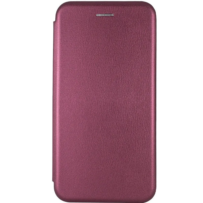 Чехол-книжка классический для Realme C85 Pro – Бордовый. Фото 1 из 2
