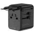Мережевий універсальний перехідник WIWU UA010 Warrior GaN 45W + 2USB-A/3C – Black. Фото 2 з 6