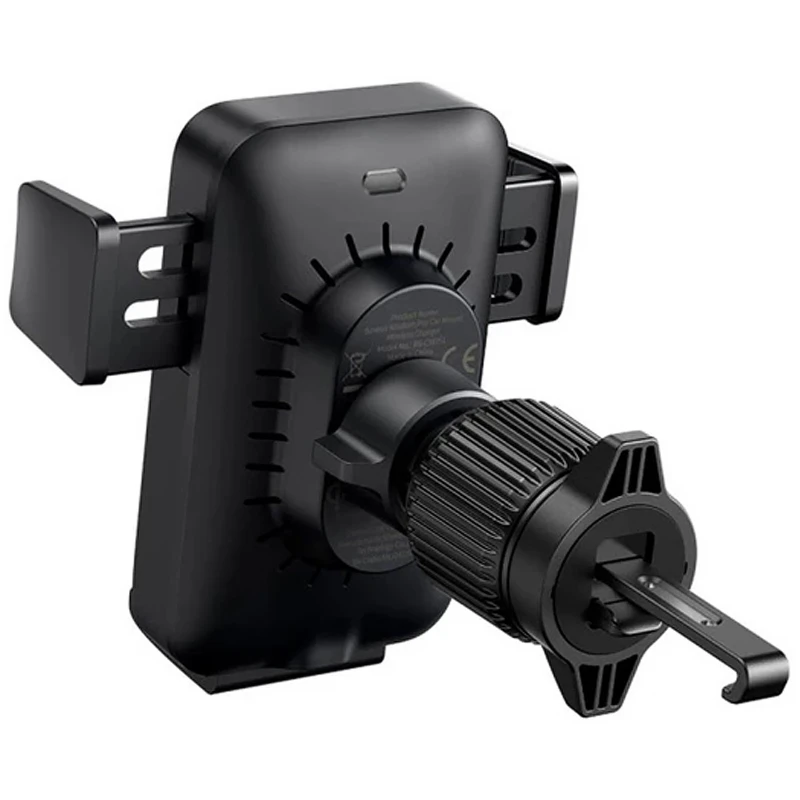 Автотримач з БЗУ Baseus Wisdom Pro Auto Wireless Charging (C40381501123) – Cosmic Black. Фото 4 з 5