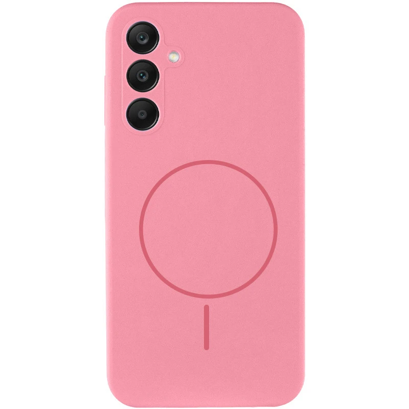 Силіконовий чохол Lakshmi MagFit з захистом камери для Samsung Galaxy S25 Edge – Рожевий / Light pink. Фото 2 з 6