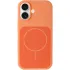 Чохол Silk Duo Color (AA) NO LOGO with Magnetic Fit для Apple iPhone 17 (6.3") – Orange. Фото 4 з 7