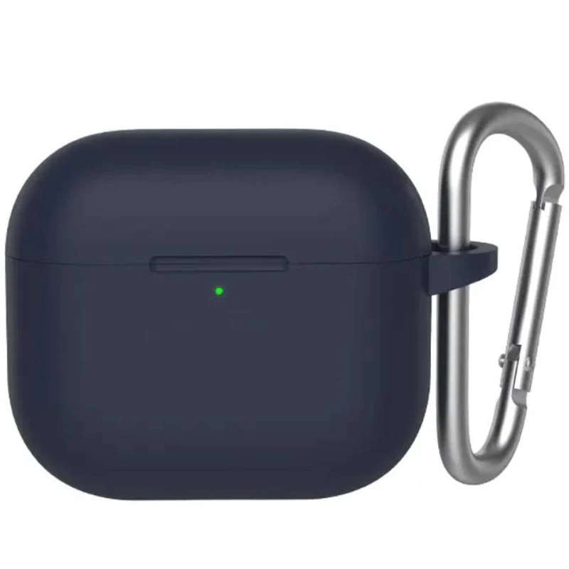 Силиконовый футляр BlueO Liquid silicone для наушников Airpods 4 – Deep Blue. Фото 1 из 1