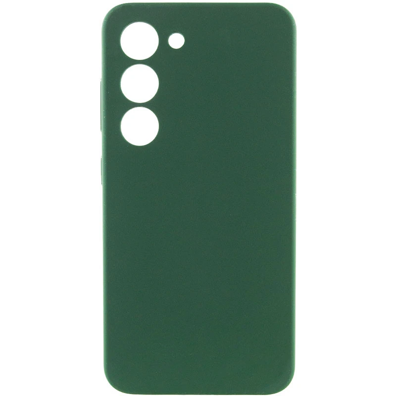 Чохол Silicone Case Lakshmi Premium із закритою камерою для Samsung Galaxy S24 – Зелений / Cyprus Green. Фото 1 з 13