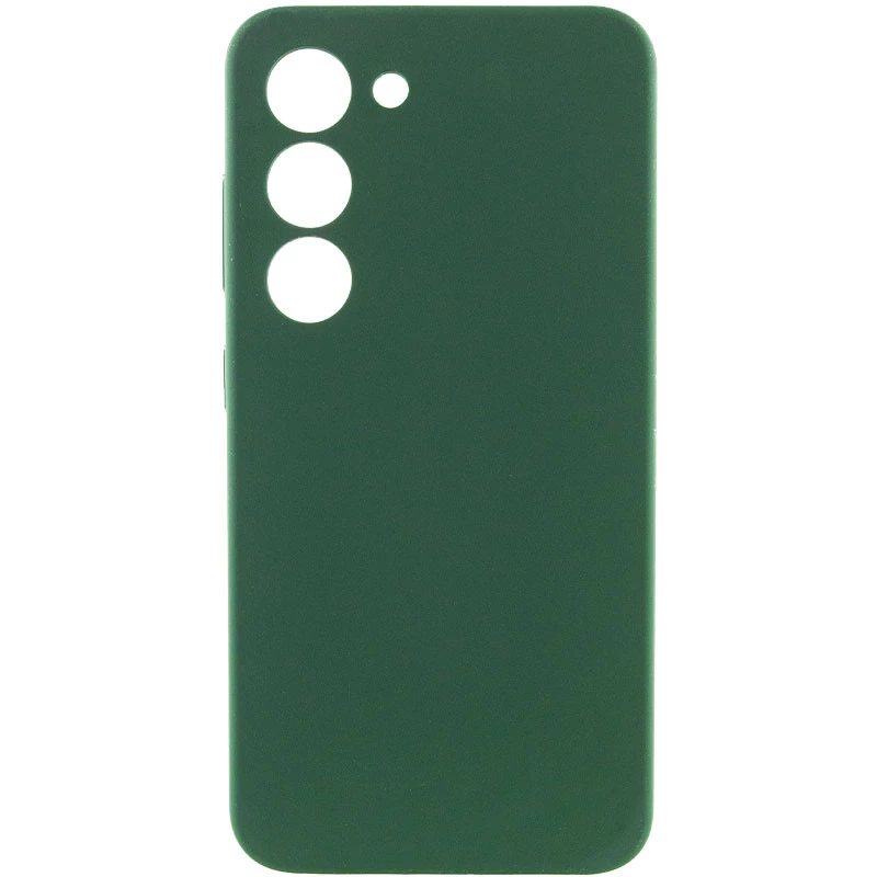 

Чехол Silicone Case Lakshmi Premium з закритою камерою на Samsung Galaxy S24+ (Зеленый / Cyprus Green), Зелений / cyprus green