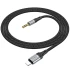 Аудіо кабель Aux Hoco UPA26 Fresh Lightning to 3.5mm (1m) – Black. Фото 6 Аудіо кабель Aux Hoco UPA26 Fresh Lightning to 3.5mm (1m) – Black. Фото 6 з 8