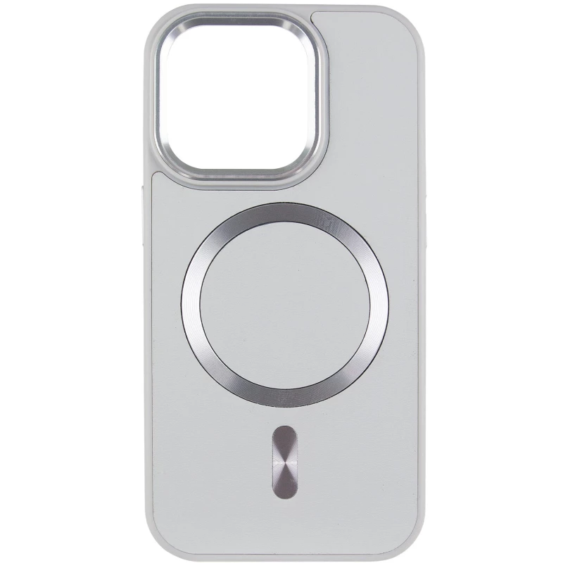 Шкіряний чохол з MagSafe на Apple iPhone 11 Pro Max (6.5") – Grey. Фото 4 з 9