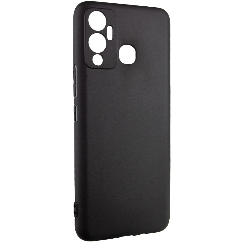 Чорний силіконовий чохол Epik із захистом камери на Infinix Hot 12 Play – Чорний. Фото 3 з 6