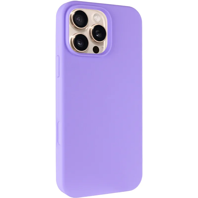 Чехол Silk Full Protective (AA) NO LOGO для Apple iPhone 16 Pro Max – Сиреневый / Dasheen. Фото 1 из 11