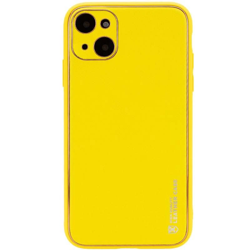 

Шкіряний чохол Xshield на Apple iPhone 13 (6.1") (Жовтий / Yellow)