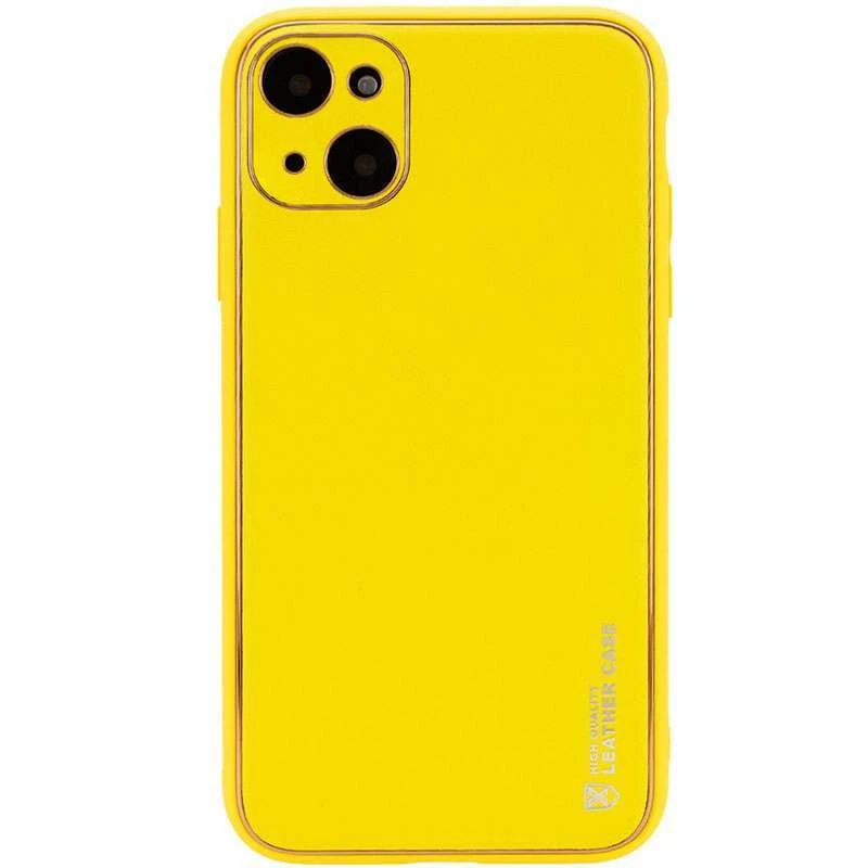 

Шкіряний чохол Xshield на Apple iPhone 14 Plus (6.7") (Жовтий / Yellow)