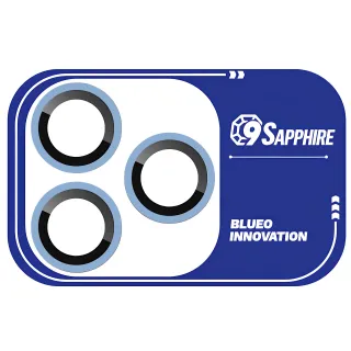 Захисне скло BlueO Sapphire на камеру для Apple iPhone 18 Pro — Блакитний / Sky Blue
