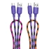 Дата кабель Hoco X116 Meridian USB to Type-C 3A (1m) – Gradient Purple Mix. Фото 2 з 7