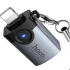 Перехідник Hoco UA46 Lightning Male to USB Female USB2.0 – Metal gray. Фото 5 з 6